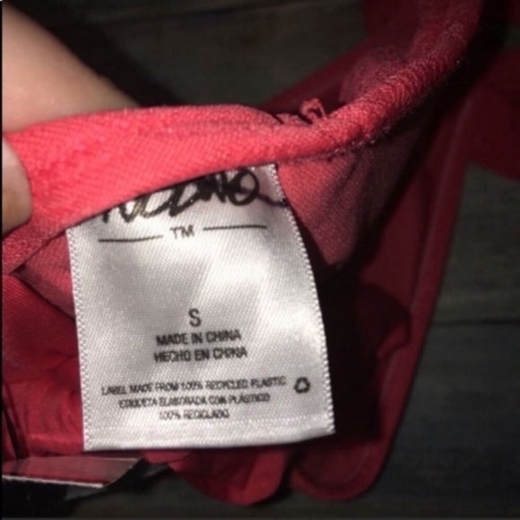 Mossimo Red Halter Bikini Top - Picture 6 of 6